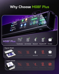 Phomemo M08F Plus self-test print verifies printer status before sessions