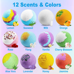 Photken Bath Bombs Kids Bath Time invite playful fizz and color while soothing senses.