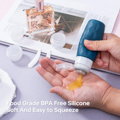 PHOVSUV cream jars highlight secure 3-layer seal for mess-free trips.