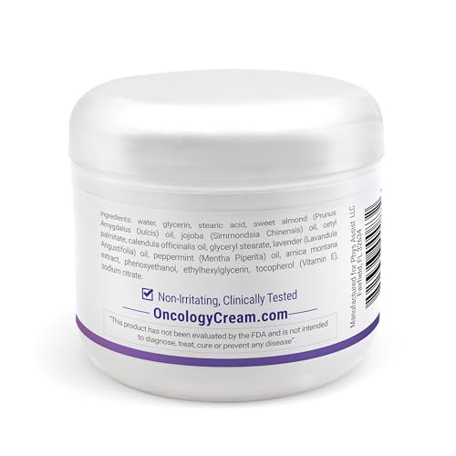 PhysAssist Oncology Cream calendula extract highlights natural botanicals.
