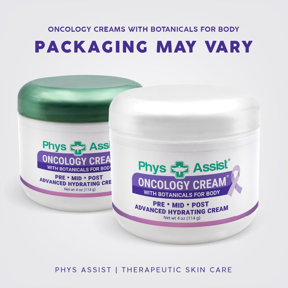 PhysAssist Oncology Cream peppermint oil highlights cooling sensation use.