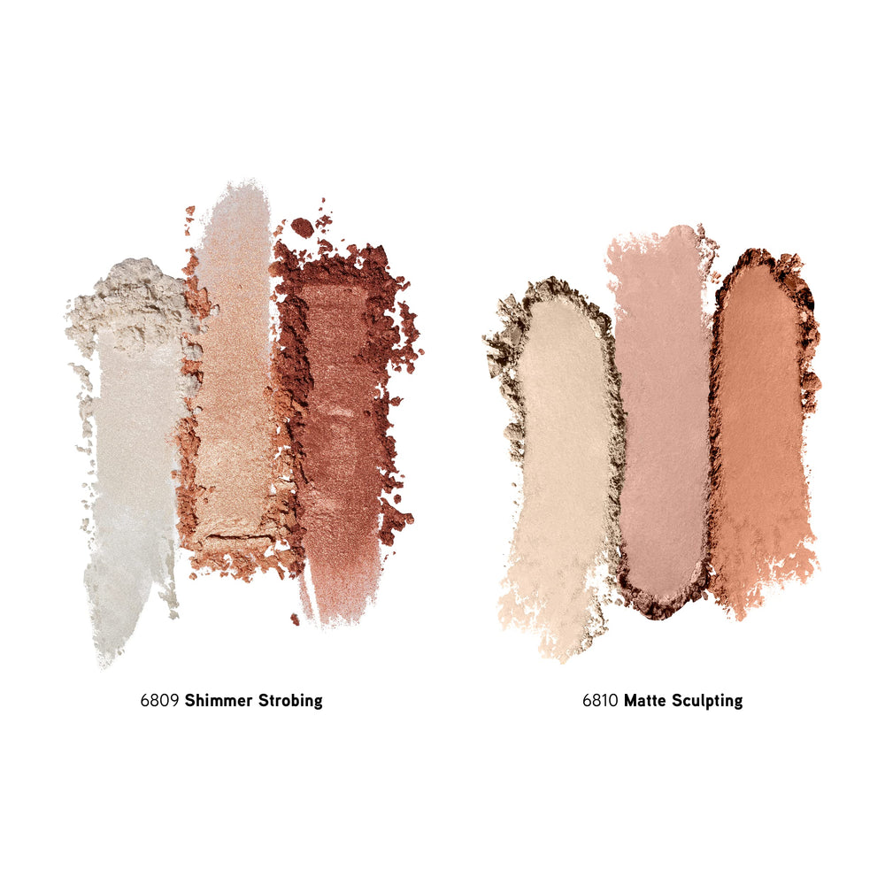 Physicians Formula Bronze Booster compact with brush ready for on-the-go contouring.