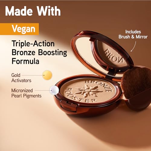 Physicians Formula Bronze Booster packaging highlights hypoallergenic, cruelty-free formula