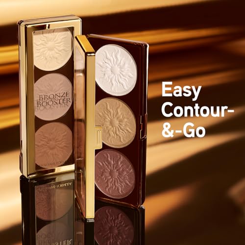 Physicians Formula Bronze Booster Palette swatches close-up show blendable matte tones.