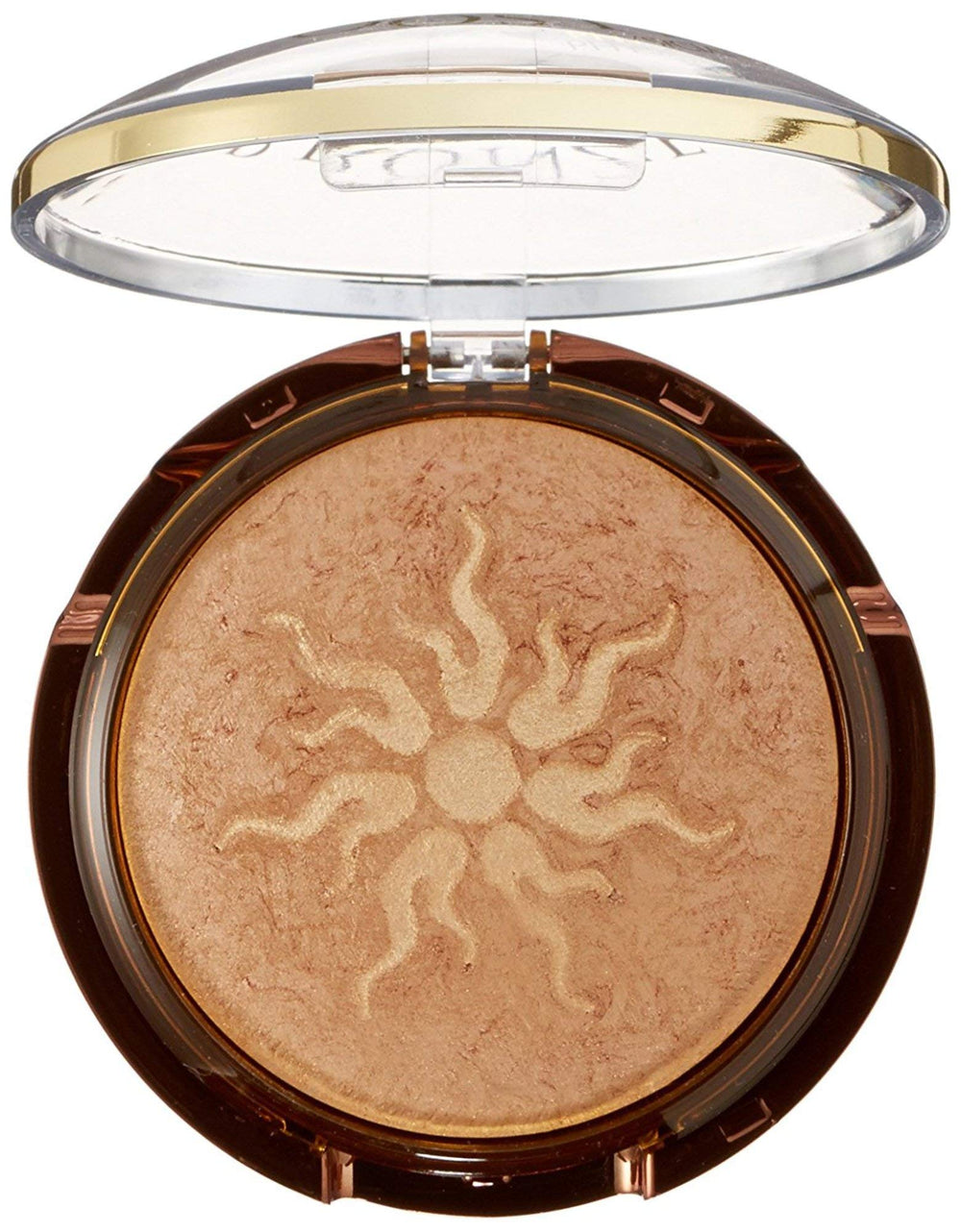 Physicians Formula Bronze Booster wet-application swatch demonstrates buildable color
