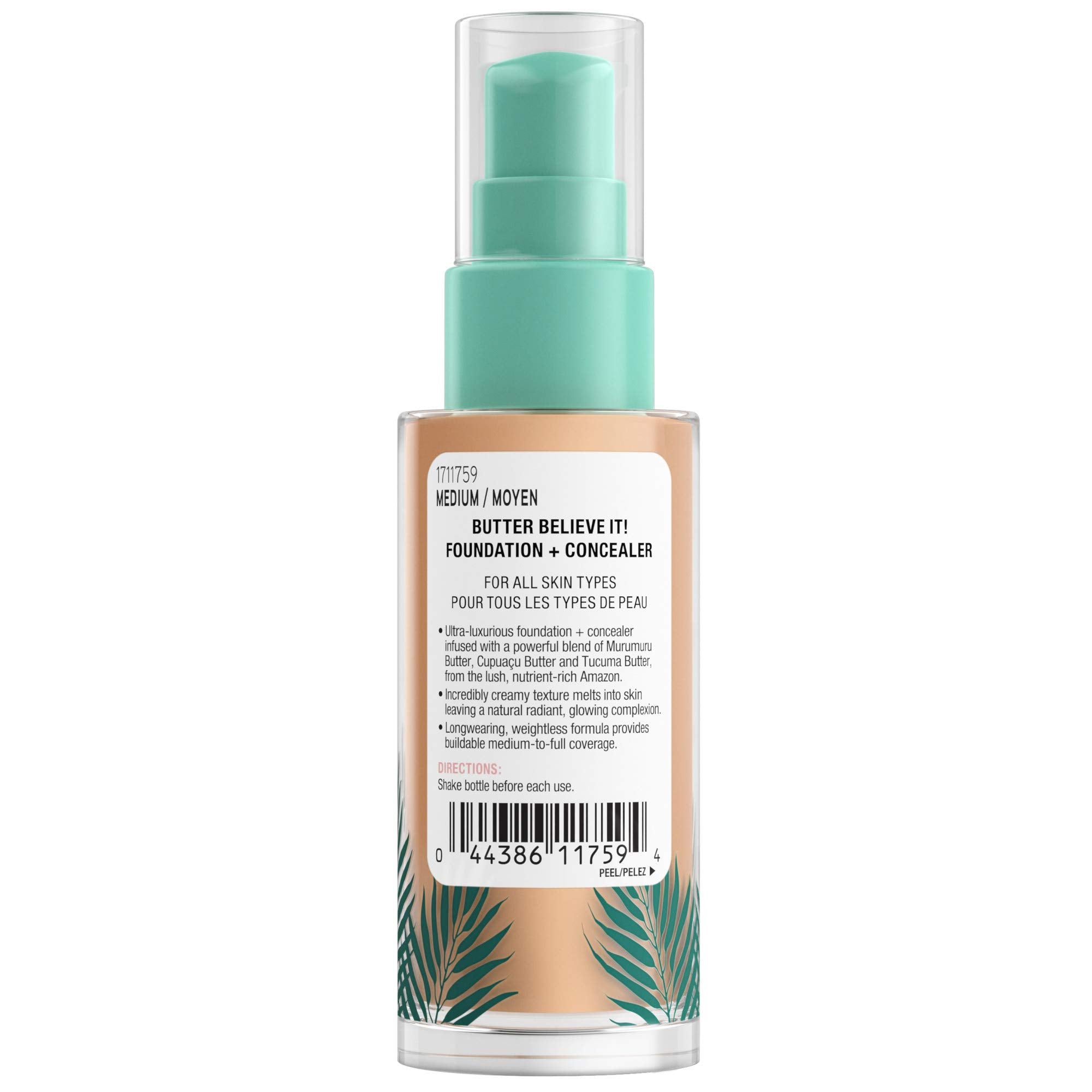 Physicians Formula Butter Believe It medium swatch on forearm