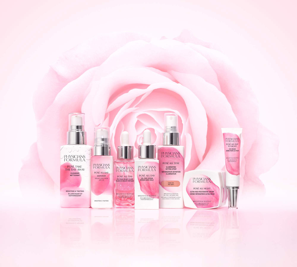 Physicians Formula Rosé All Stay cacadu plum vitamin C ingredient brightens over time