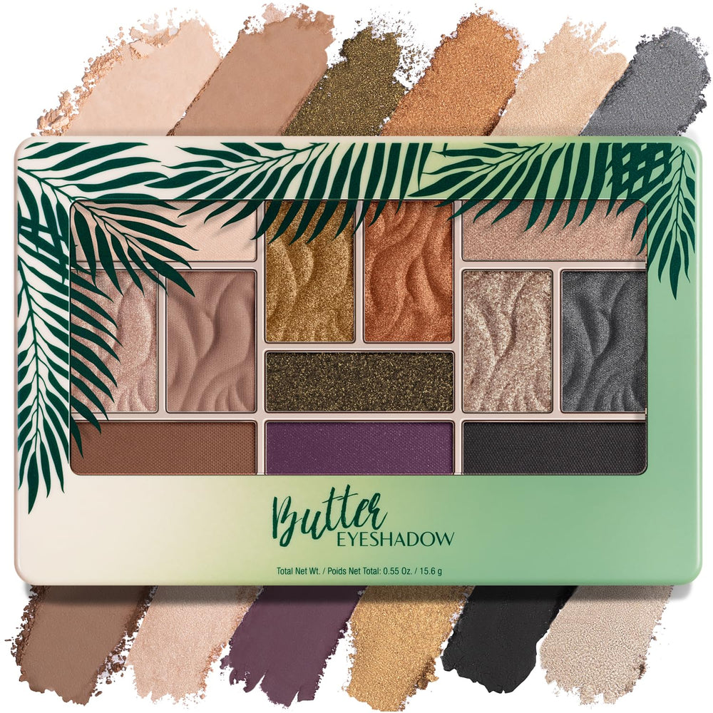 Physicians Formula Murumuru Butter Eyeshadow palette open pan for creamy color payoff