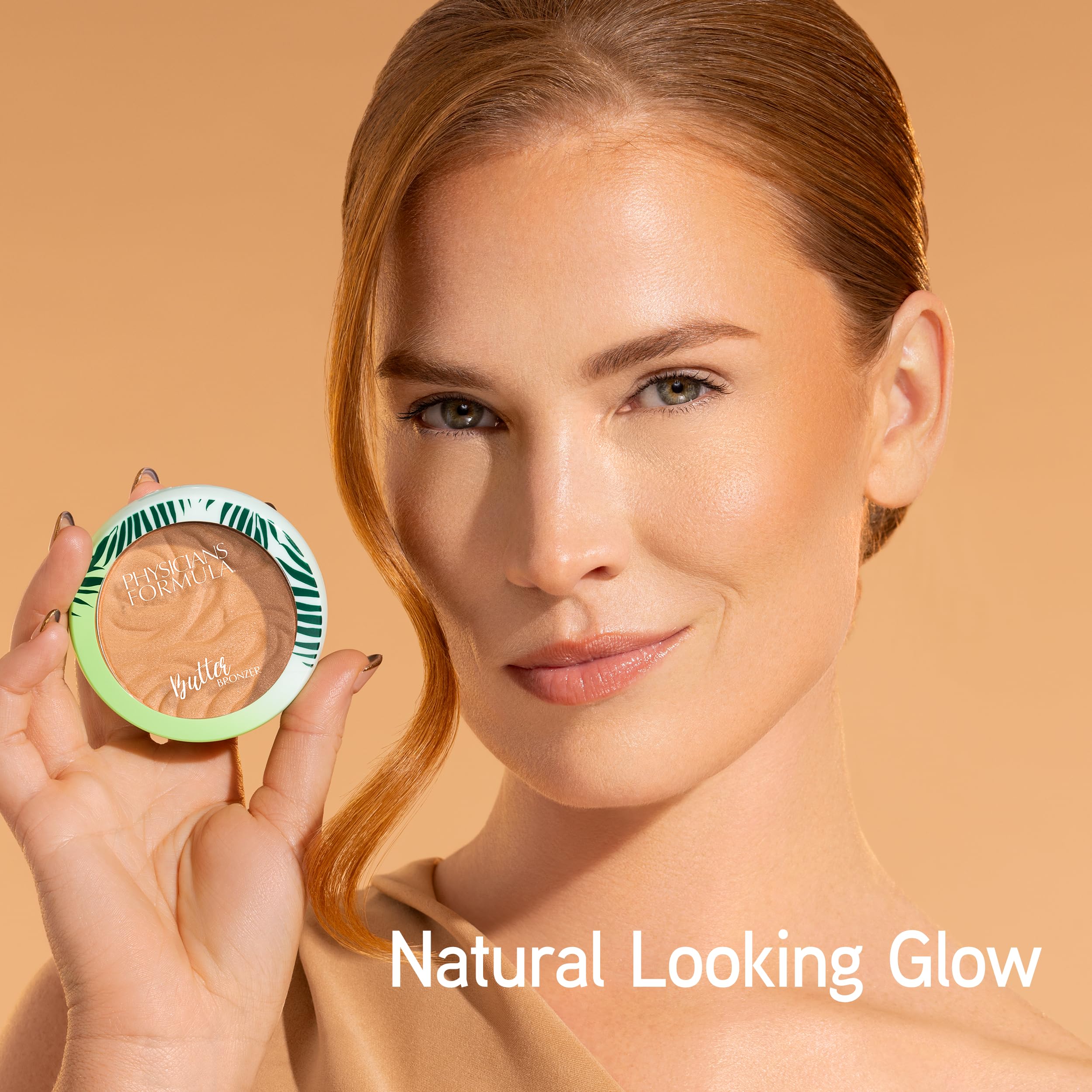 Physicians Formula Murumuru Butter Bronzer tropical glow veil on skin