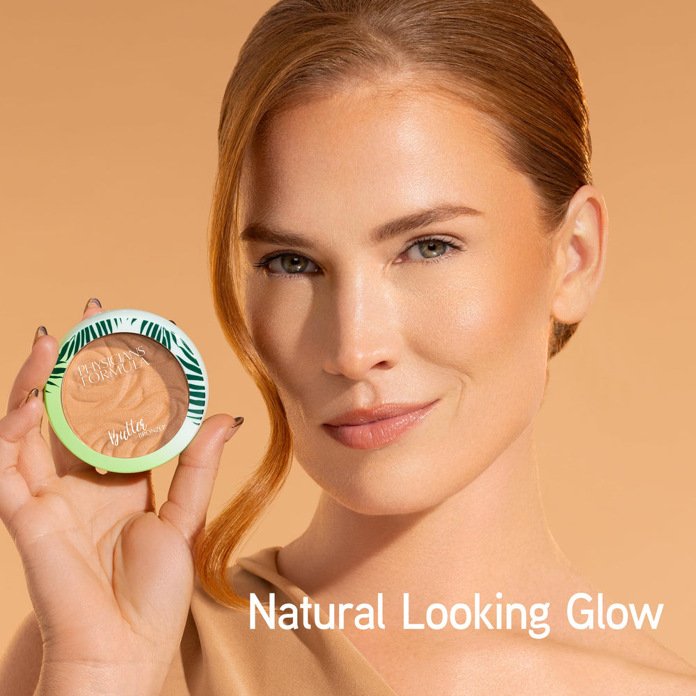 Physicians Formula Murumuru Butter Bronzer tropical glow veil on skin
