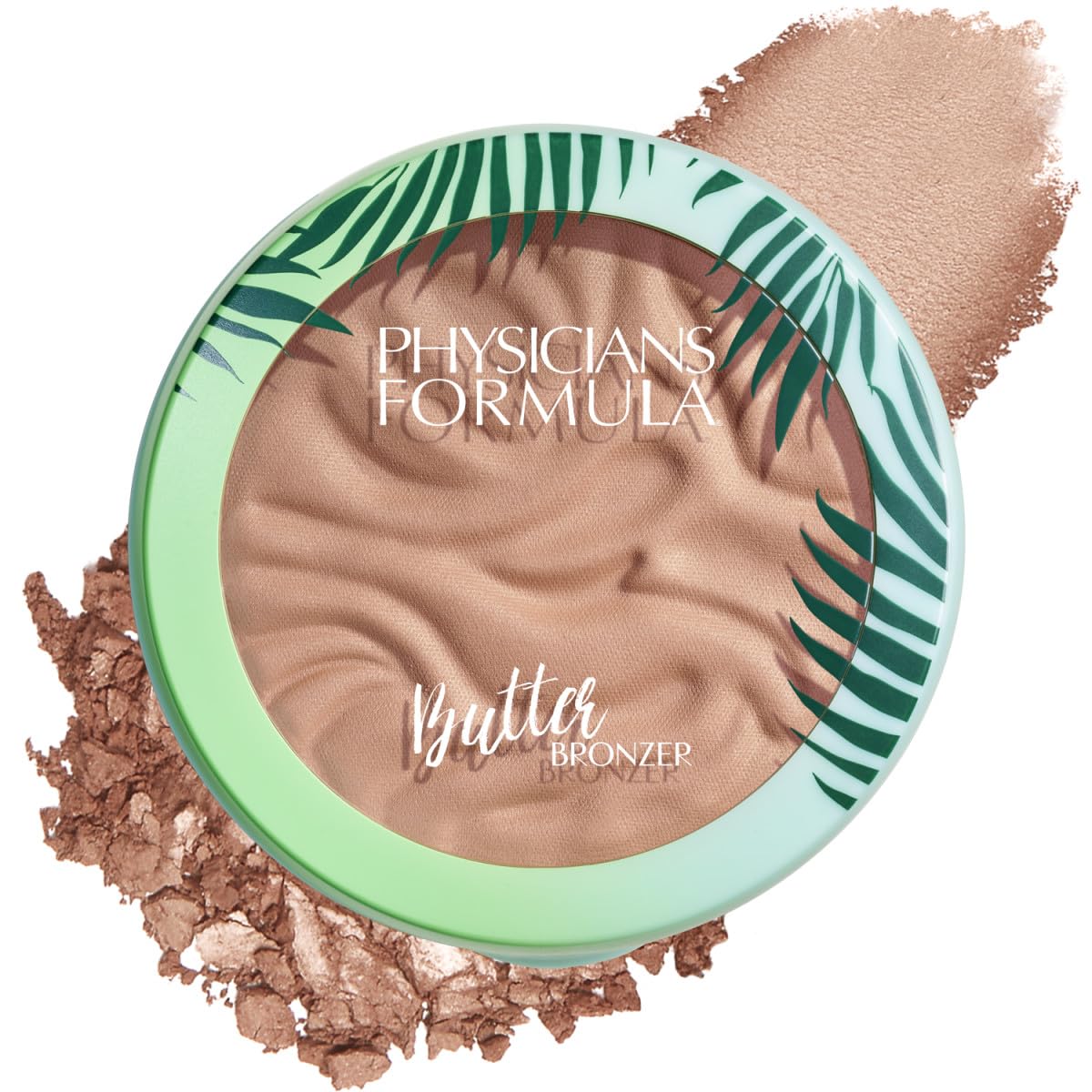 Physicians Formula Murumuru Butter Bronzer warm island glow on skin for a sun-kissed look