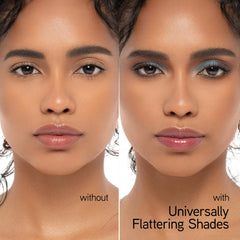 Physicians Formula Murumuru Butter Eyeshadow double-ended brush enables precise application