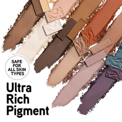 Physicians Formula Murumuru Butter Eyeshadow swatches on skin demonstrate rich pigment and blendable color