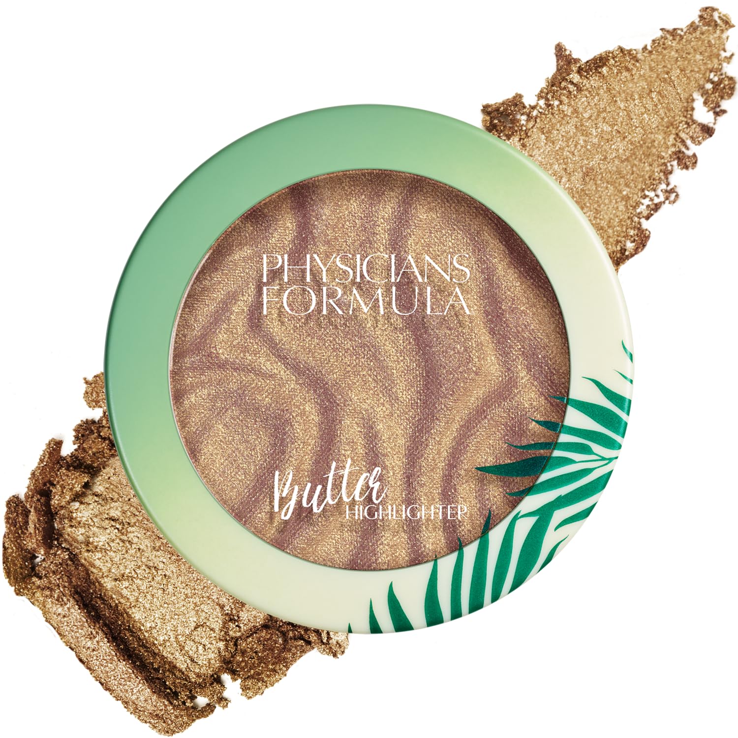 Physicians Formula Murumuru Butter Highlighter Champagne compact for radiant, buildable glow