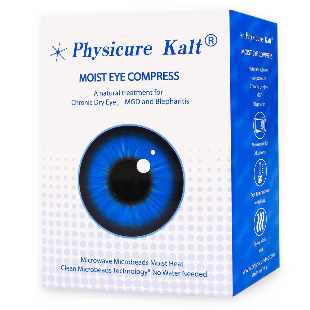 Physicure Kalt compact eye mask ideal for travel and home use.