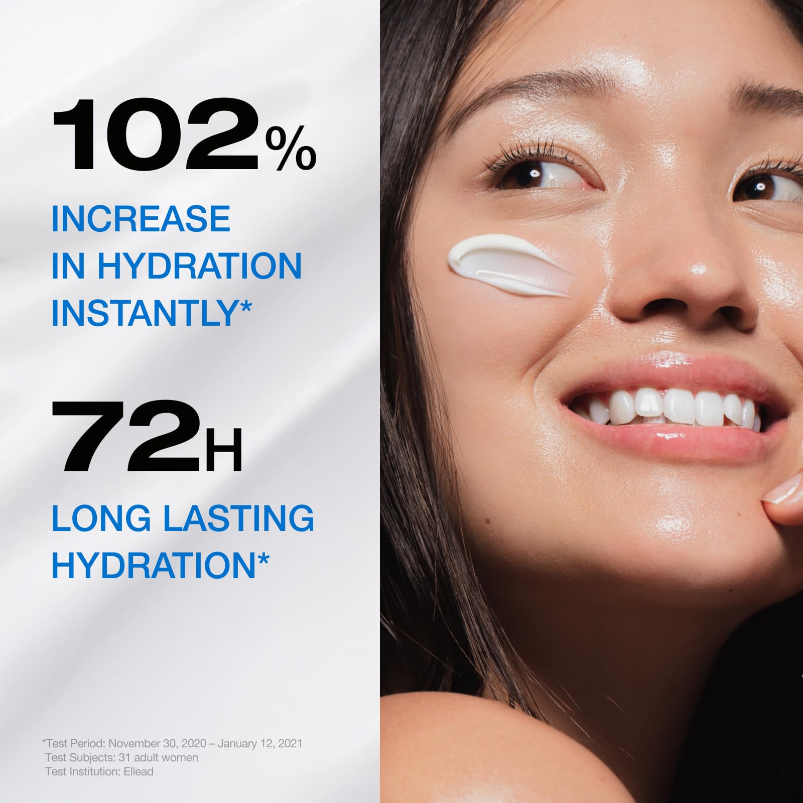 PHYSIOGEL makeup prep shot with smooth skin base