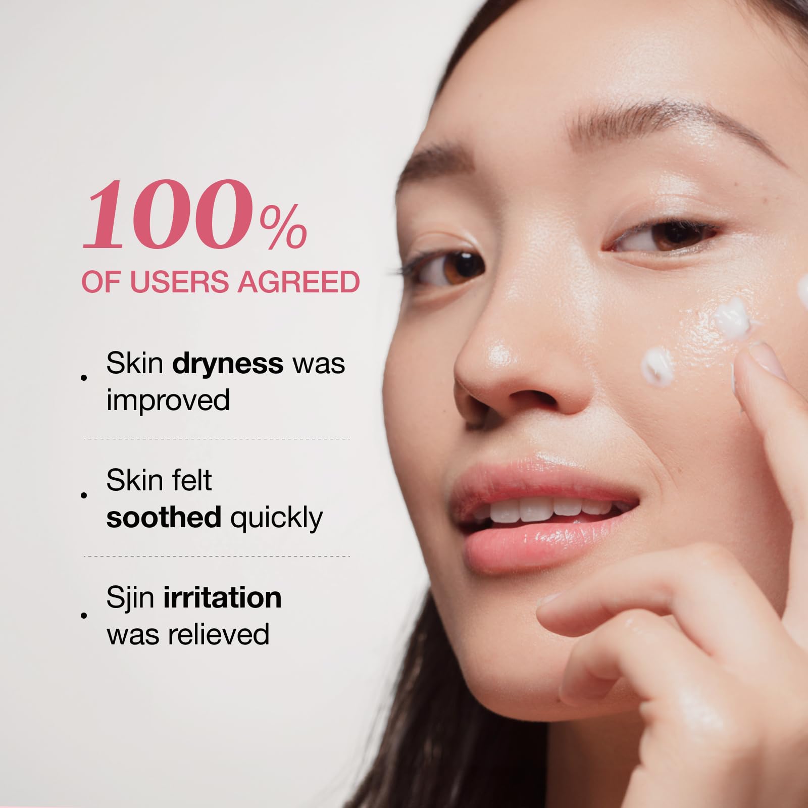 PHYSIOGEL skin texture close-up illustrates smoothing relief for flaky, itchy areas.
