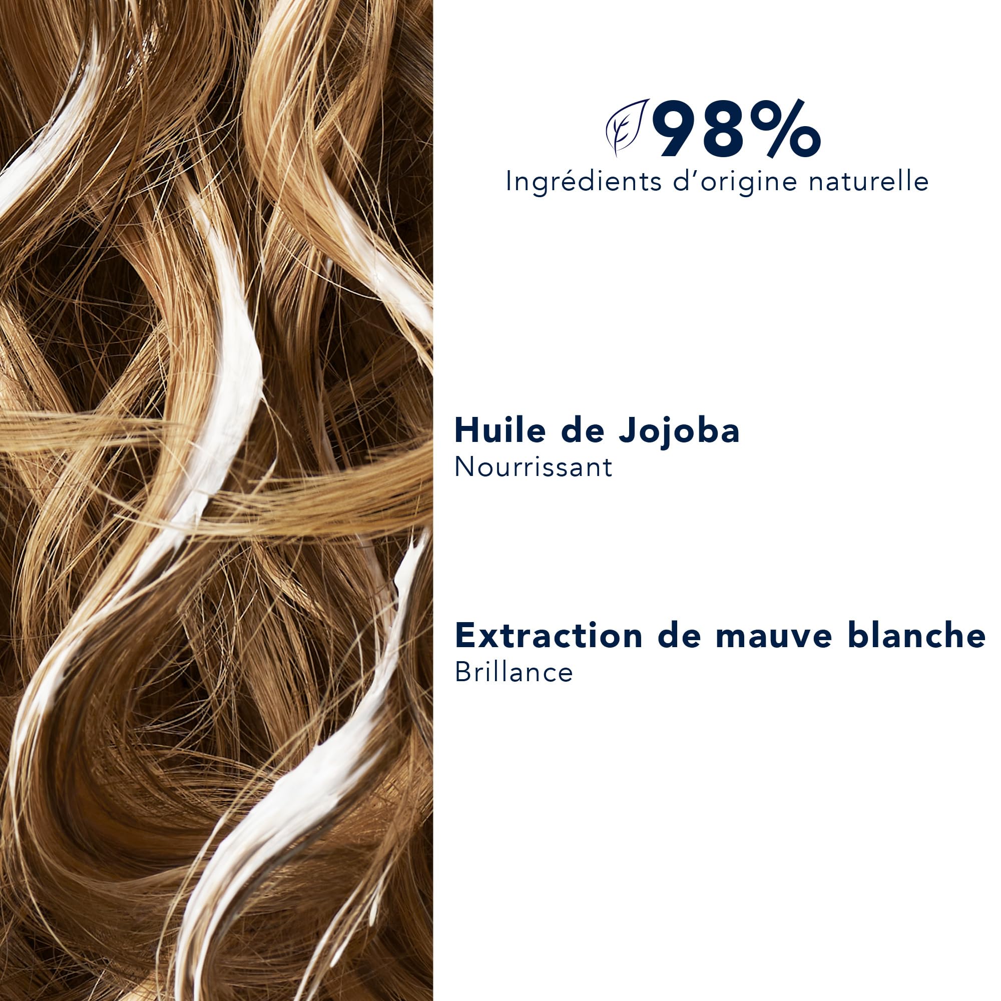 PHYTO Nourishment conditioner dispenser demonstrates easy, weightless hydration application.