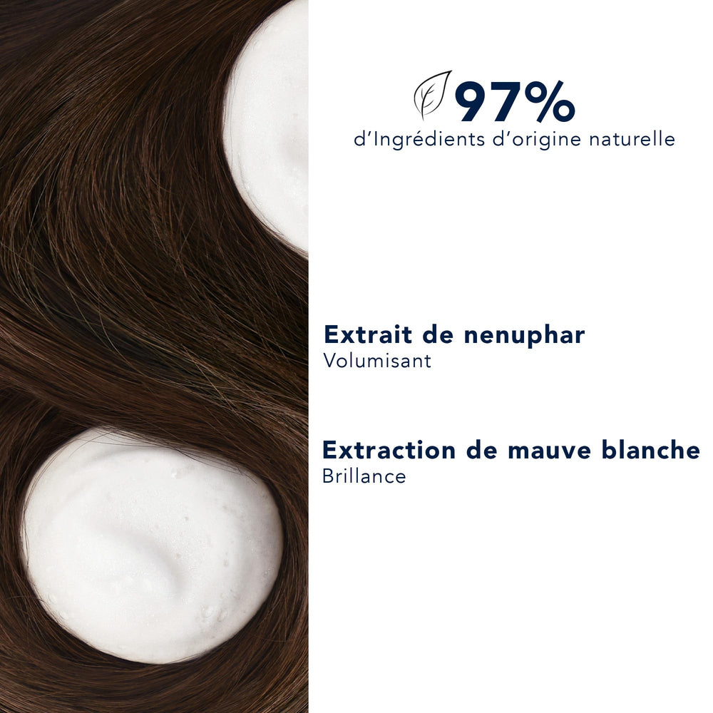 PHYTO VOLUME conditioner packaging shot emphasizing silicone-free formula and volume-boosting claims