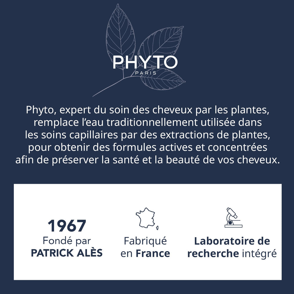 Eco-conscious packaging of PHYTO VOLUME highlights clean ingredients.
