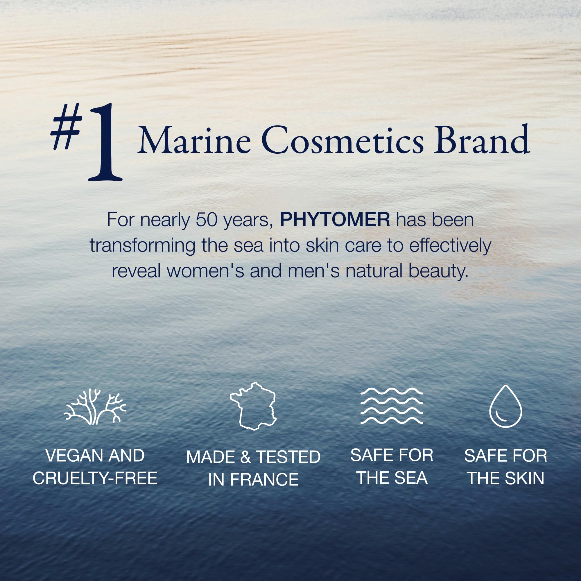 Phytomer Perfect Visage makeup remover shot illustrating effective daily makeup removal.