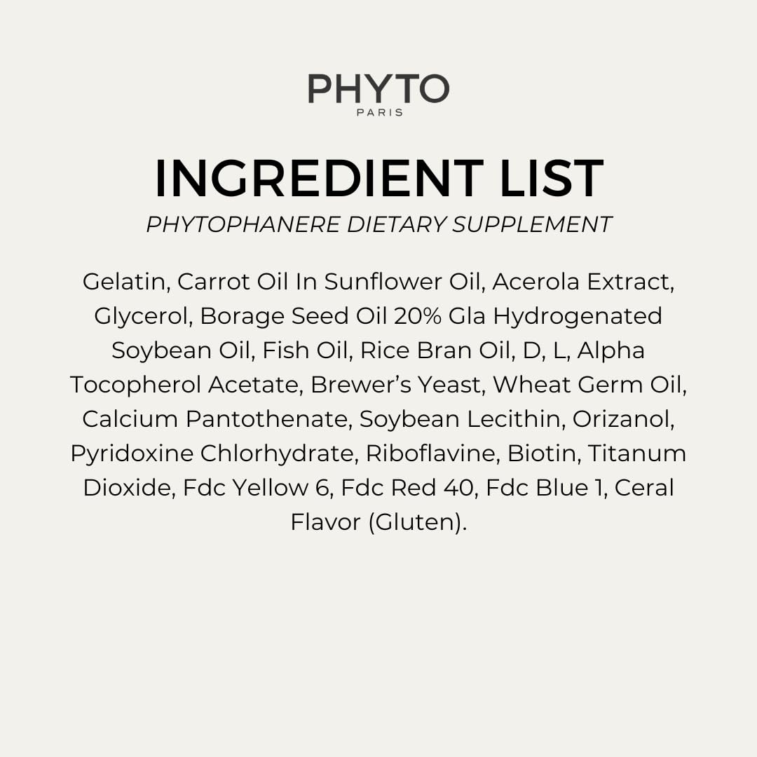 PHYTO Phytophanère vitamin-C close-up linked to skin radiance.