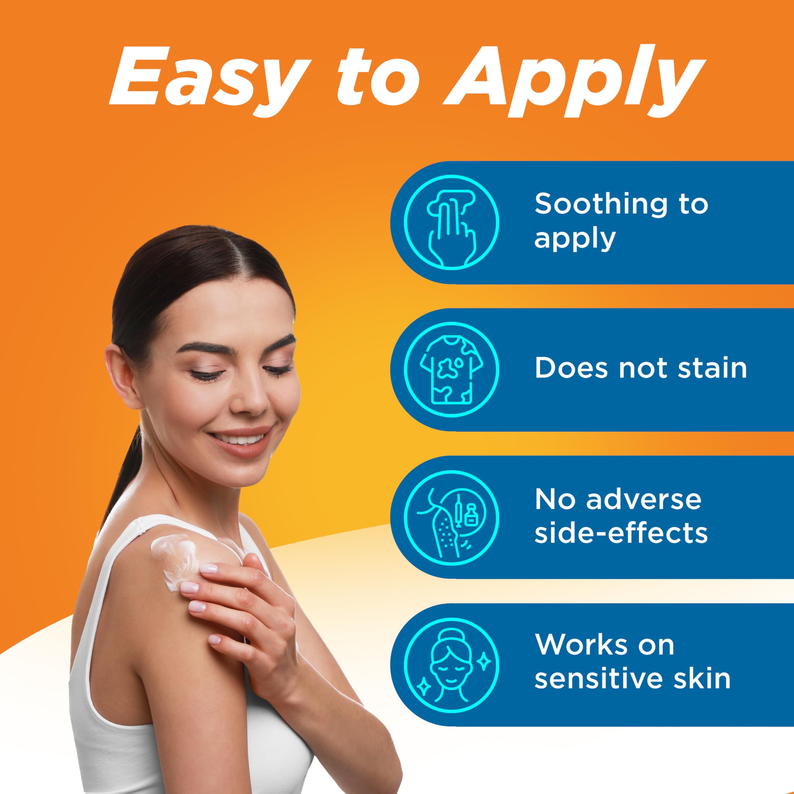 PHYTOZINE skin close-up shows improved comfort and clarity after use.