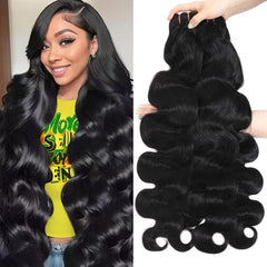 PIAPIA 16A body wave bundles packaging highlights premium unprocessed hair for quality