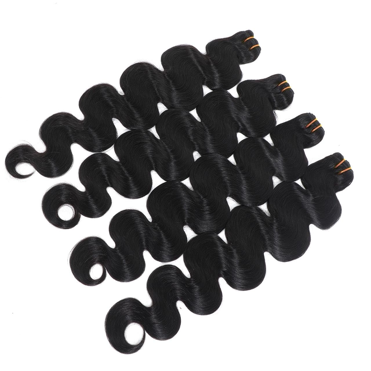 PIAPIA 16A body wave bundles close-up double wefts for fuller look