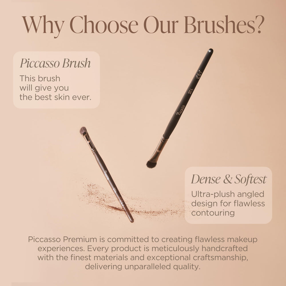 Piccasso 201 nose shading brush daily use tool for professional results