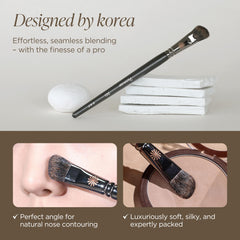 Piccasso 201 nose shading brush nose contouring for natural symmetry