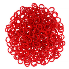 PIDOUDOU soft elastic hair tie close-up showing comfortable stretch