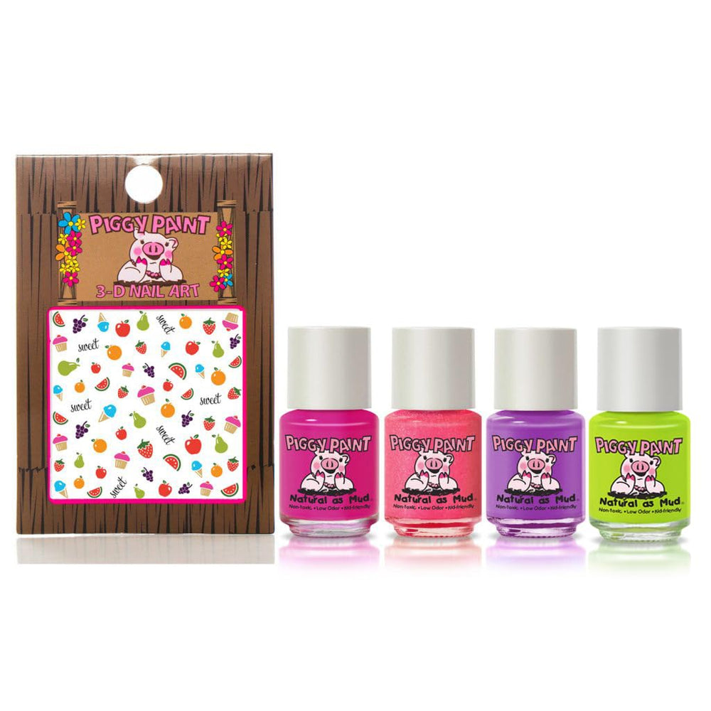 Piggy Paint Cutie Fruity nail art stickers for creative designs