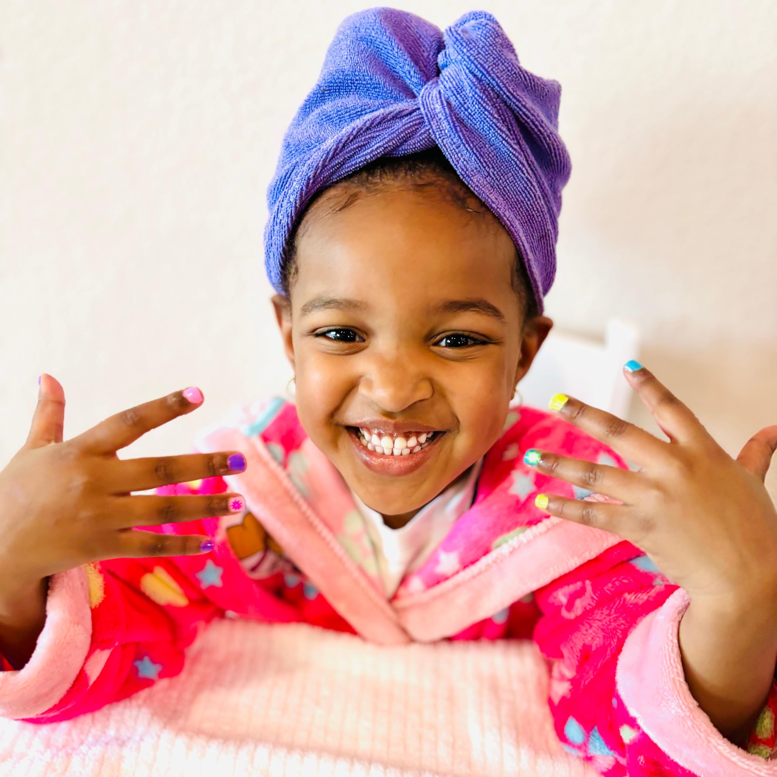 Piggy Paint Cutie Fruity water-based formula with minimal fumes for safe indoor use