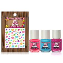 Piggy Paint Forever Fancy nail polish bottle highlights kid-friendly, non-toxic color