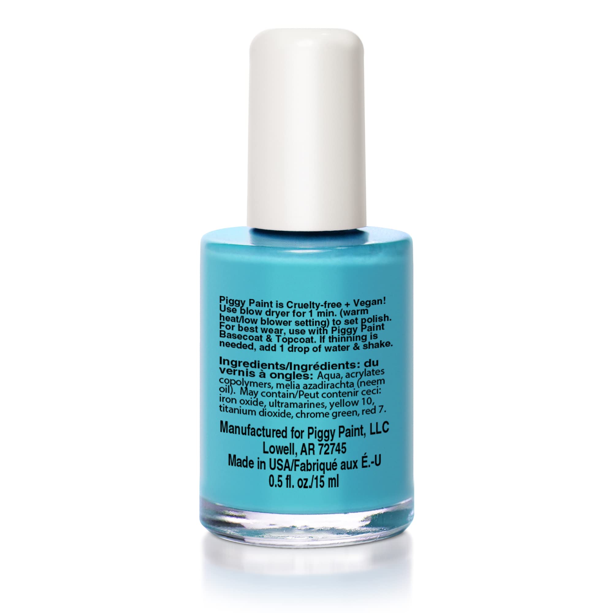 Piggy Paint Sea-quin application close-up showing easy-to-apply formula for kids.