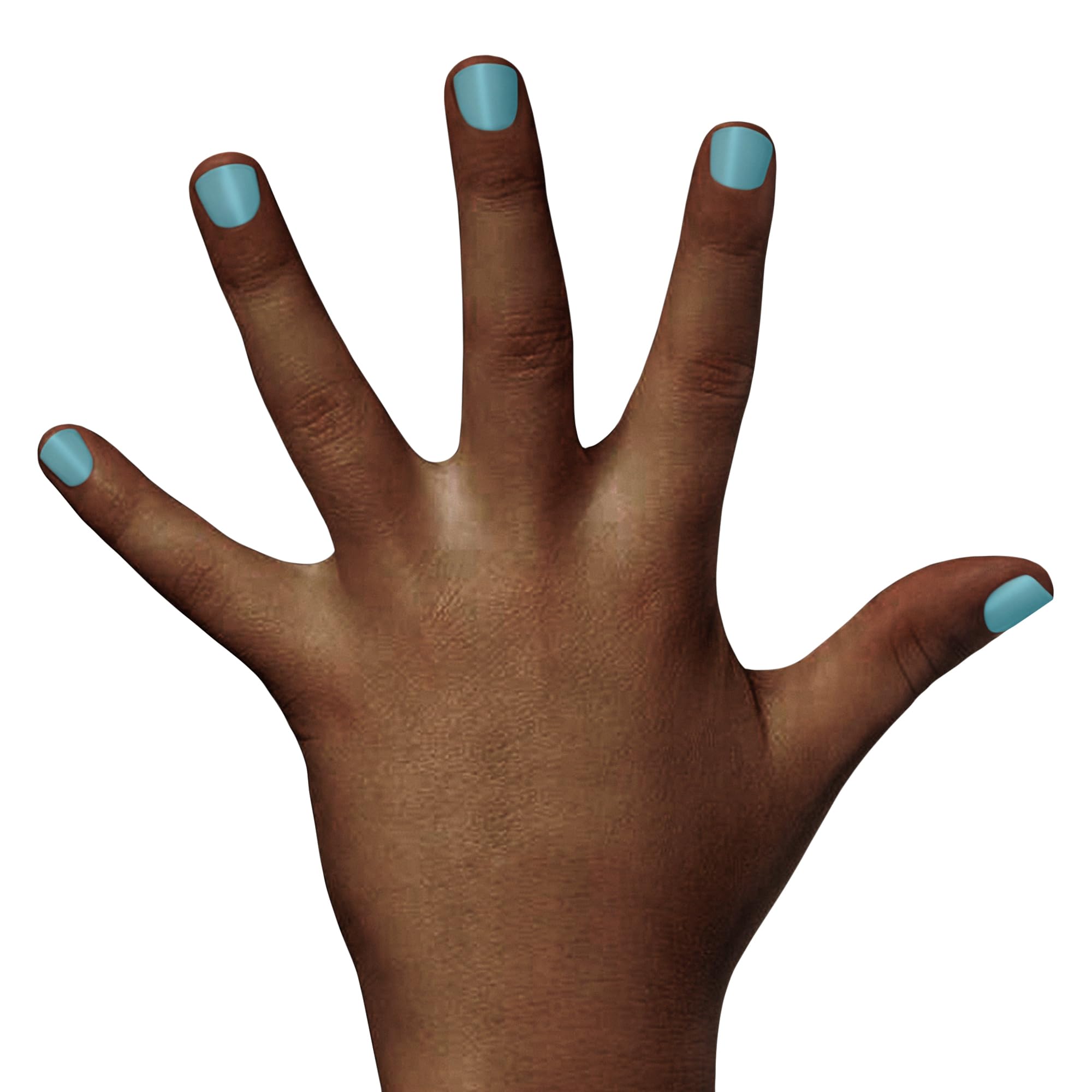Piggy Paint Shine Topcoat adding shine and scratch resistance to Sea-quin nails.