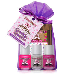 Piggy Paint Sparkle Sparkle Gift Set with glitter polishes for kid-friendly sparkle
