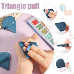 Pimoys soft-fiber puff closeup for a smooth, even complexion.