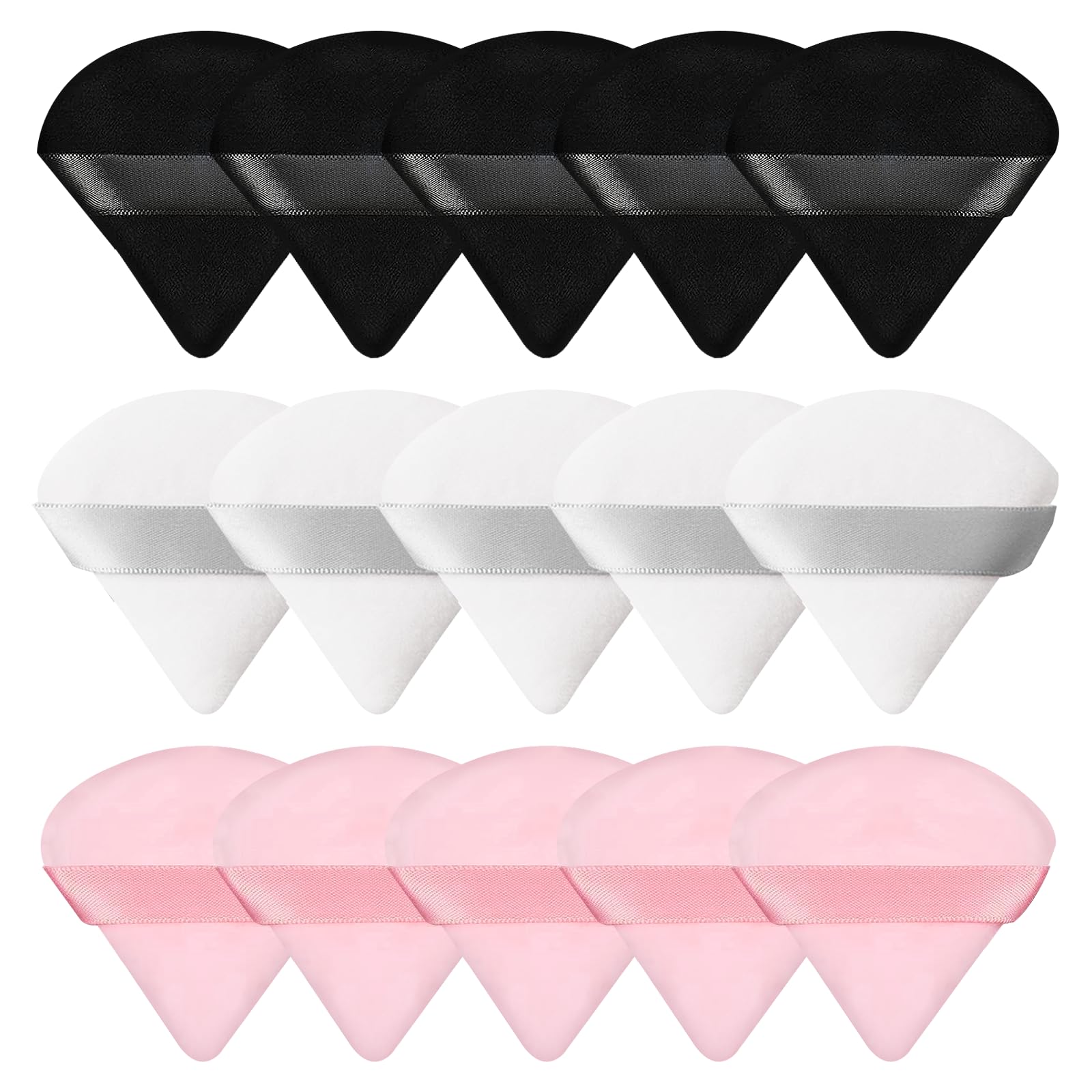 Pimoys powder puff triangle circle design for precise application and smooth finish.