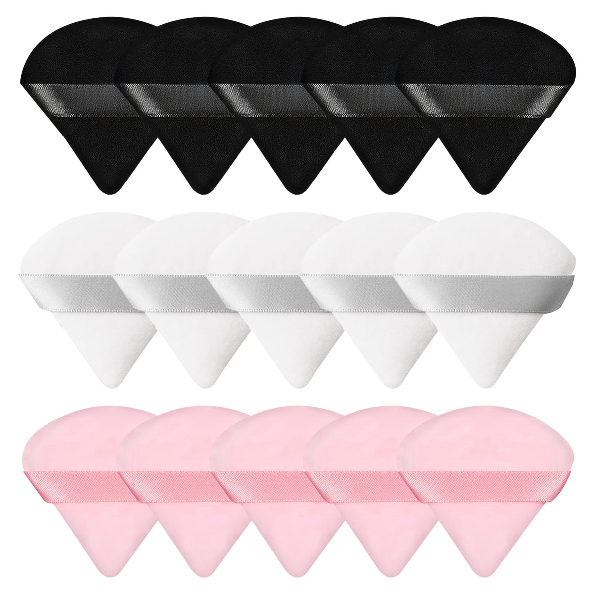 Pimoys powder puff triangle circle design for precise application and smooth finish.