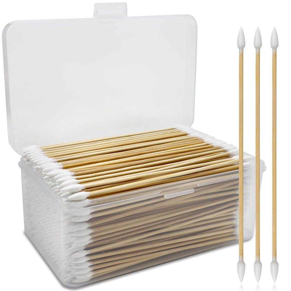 PINGMIC double-ended 6-inch swabs for precise bore cleaning and debris removal