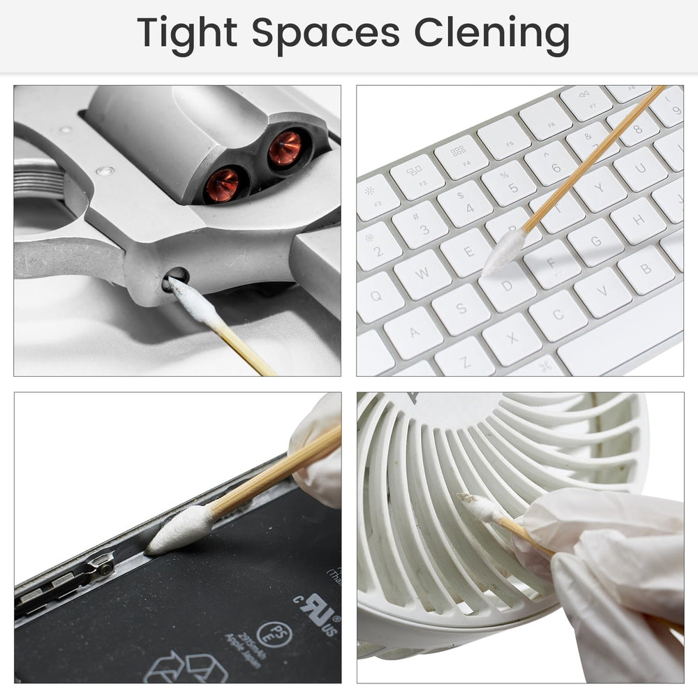 PINGMIC swabs suitable for makeup cleanup and cosmetic detailing
