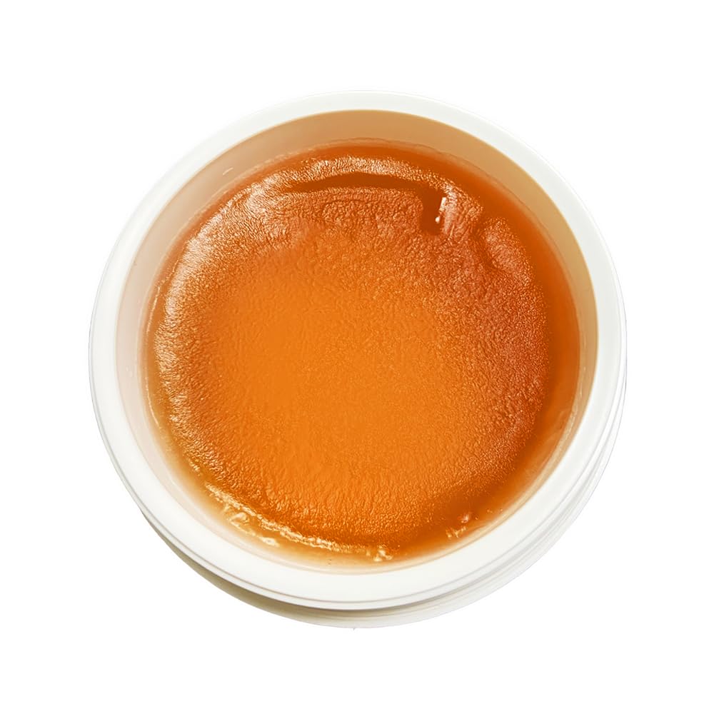 PINK LEMON Braiding Gel demonstrates no flaking formula for braid integrity.
