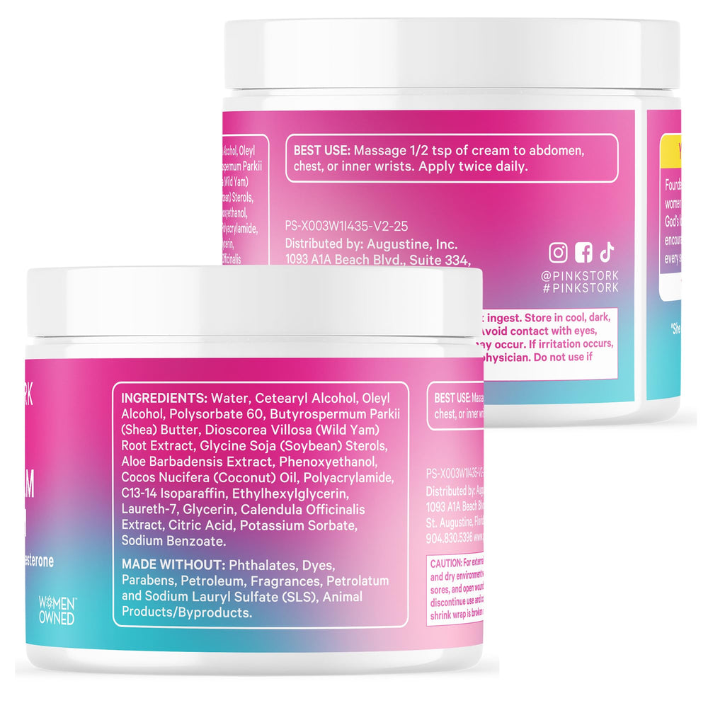 Pink Stork Wild Yam Cream lab-tested for purity and potency.