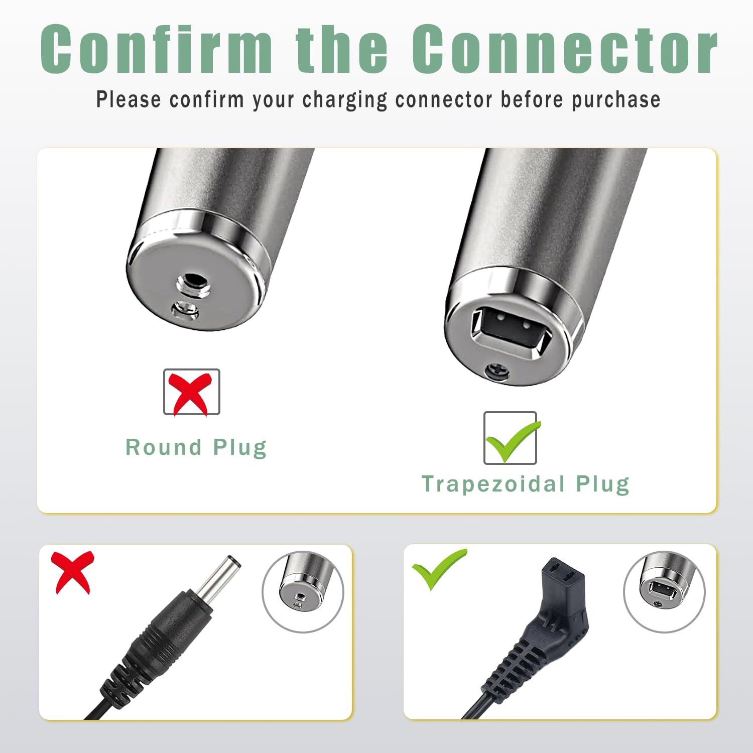 Pinkind 5V adapter compatibility chart highlights Wahl models including 5616L and 5701.