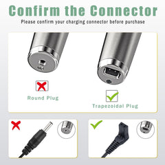 Pinkind 5V adapter compatibility chart highlights Wahl models including 5616L and 5701.