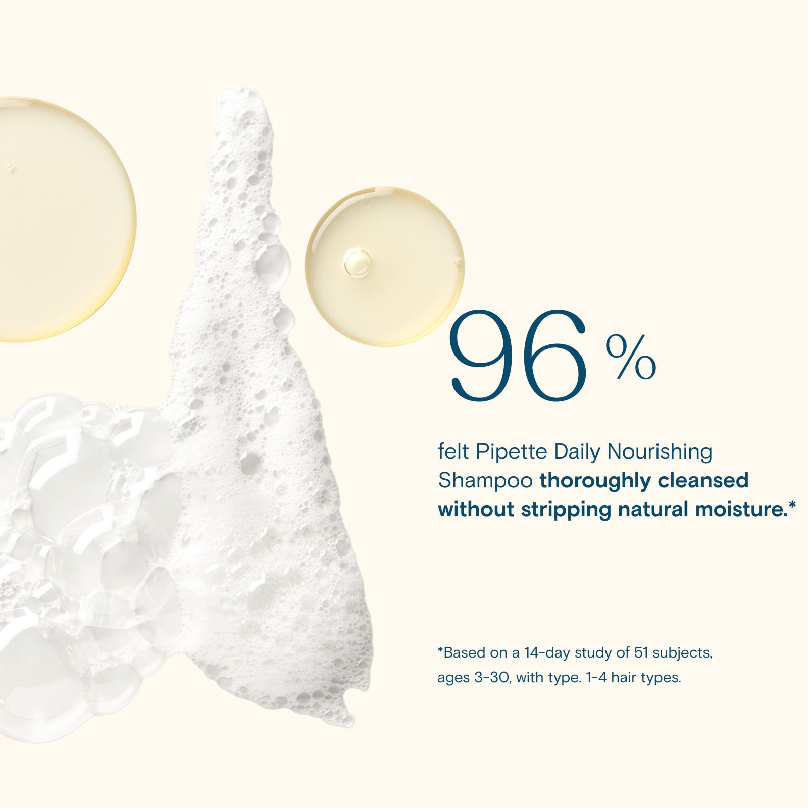 Pipette All hair types soft and clean result with nourishing care.