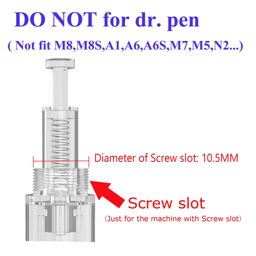 PIPM 10pcs 36pin 0.25mm cartridges enable hygienic single-use sessions