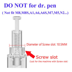 PIPM 10pcs 36pin 0.25mm cartridges enable hygienic single-use sessions